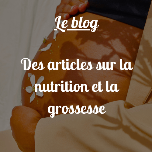 Illustration blog alimentation grossesse